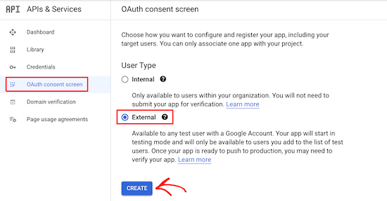 谷歌API OAuth设置