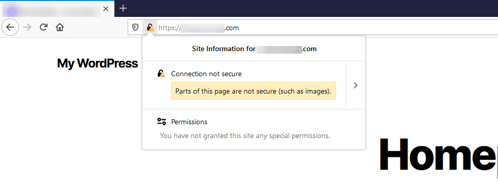 Firefox混合内容警告