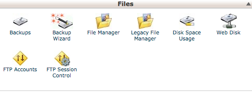files backup wordpress