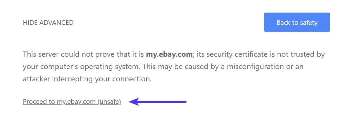 如何修复Chrome浏览器”您的连接不是私密连接“报错-7