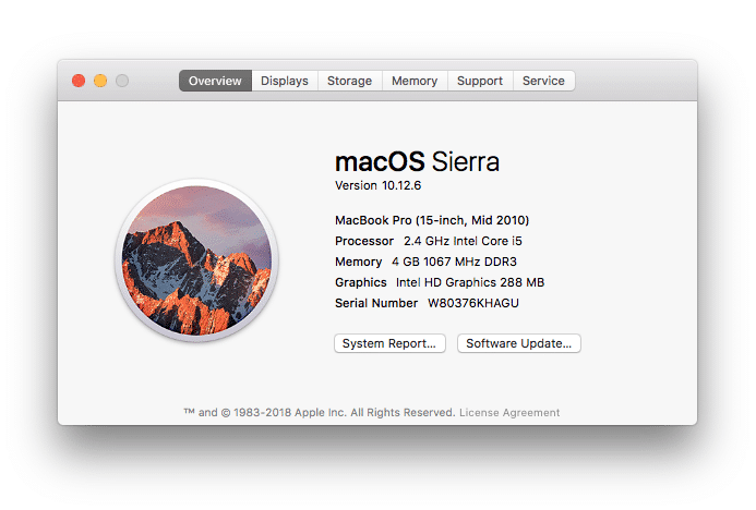 关于这台Mac