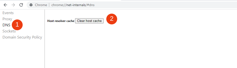 clear-host-cache