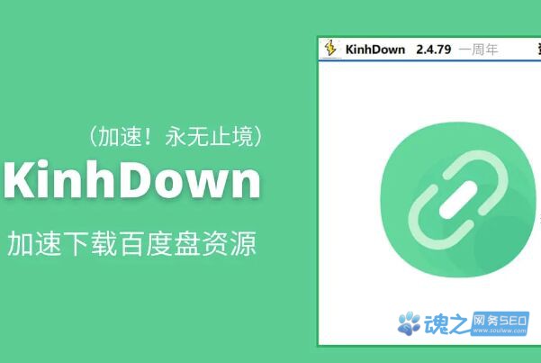 [下载工具]KinhDown：百度网盘免登录直链下载工具[更新v3.1.40]